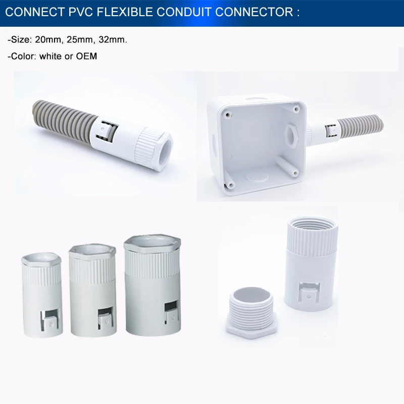 Pria Bush Adaptor Konektor Saluran Terhubung Pvc Fleksibel Conduit Fittings Buy Fleksibel Conduit Kotak Konektor Fleksibel Conduit Union Konektor Conduit Konektor Product On Alibaba Com