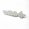 Custom shape and size metal adhesive furniture plaque
