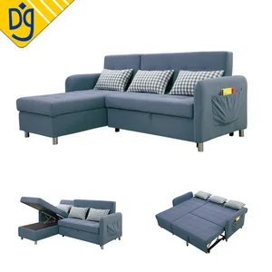 Living Room Used German King Size Sofa Beds With Storage Box