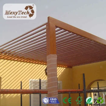 Foshan Wpc Wooden Pergola Sunshade In The Park View Foshan Wpc Wooden Pergola Sunshade In The Park