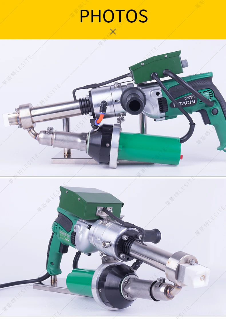 Ldpe Hand Welding Extruder Hdpe Plastic Extrusion Welder Plastic Extrusion Welding Gun Pp Hand