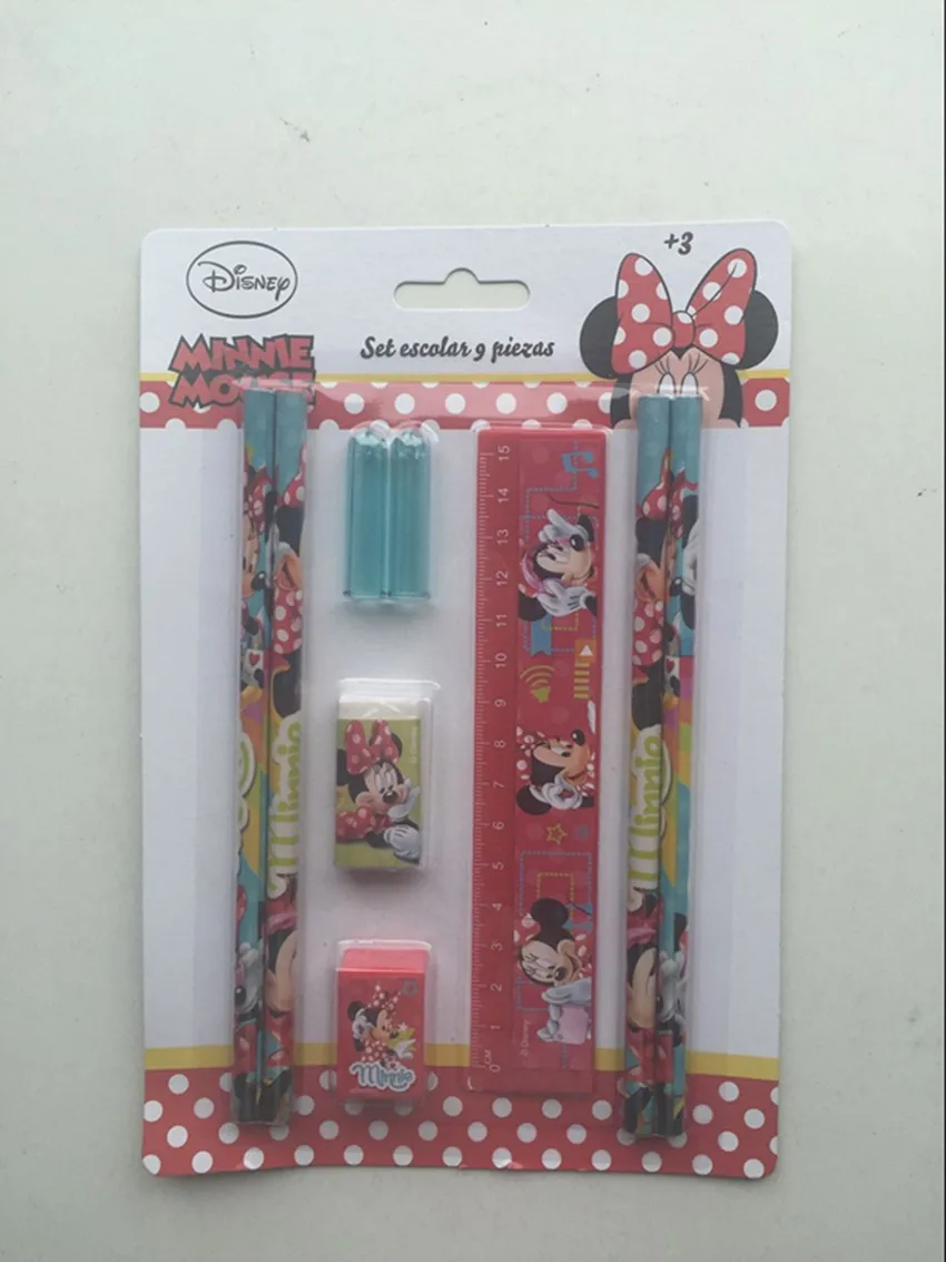 9pcs Kids Cartoon Cheap Back To School Stationery Set For Children ...