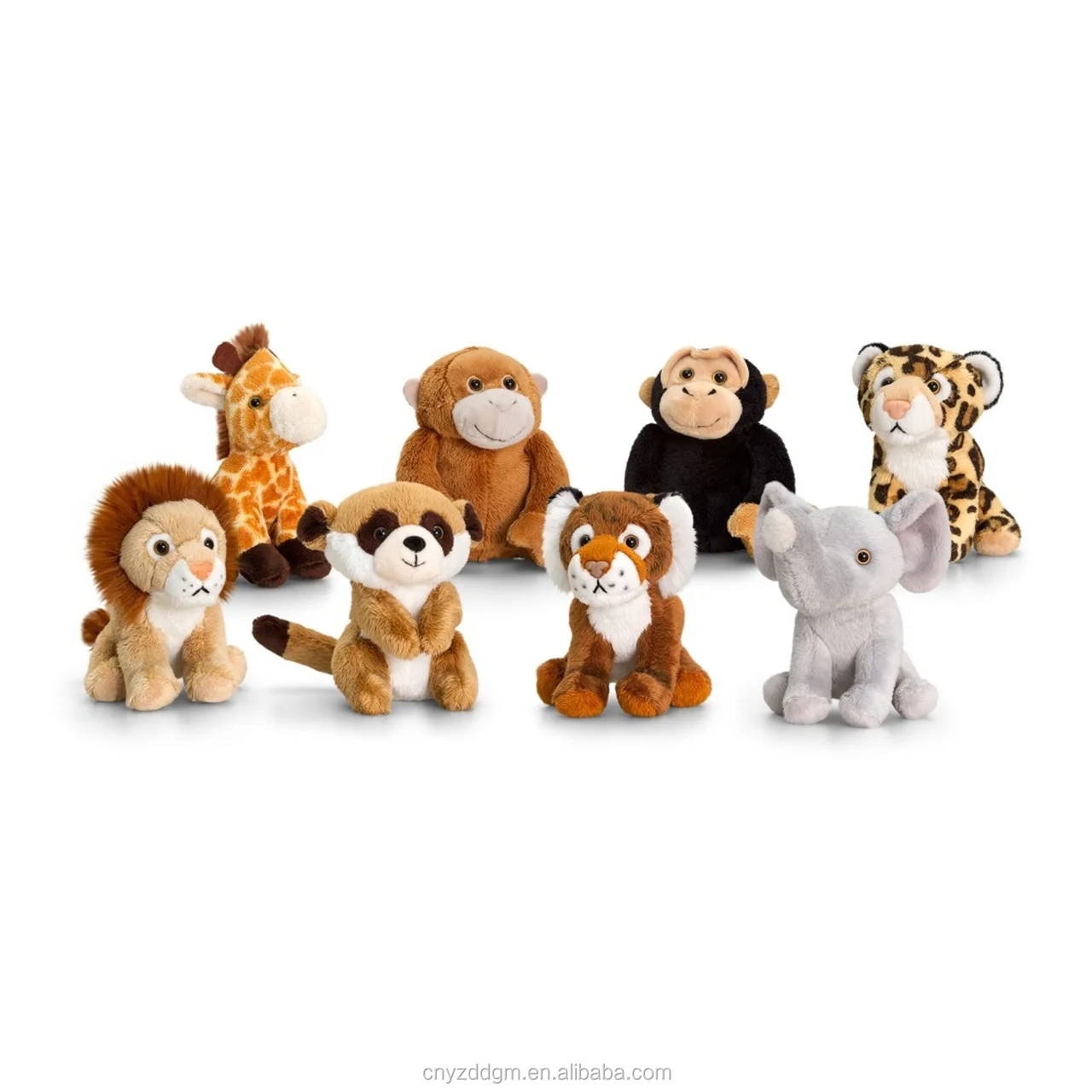 wild animal soft toys