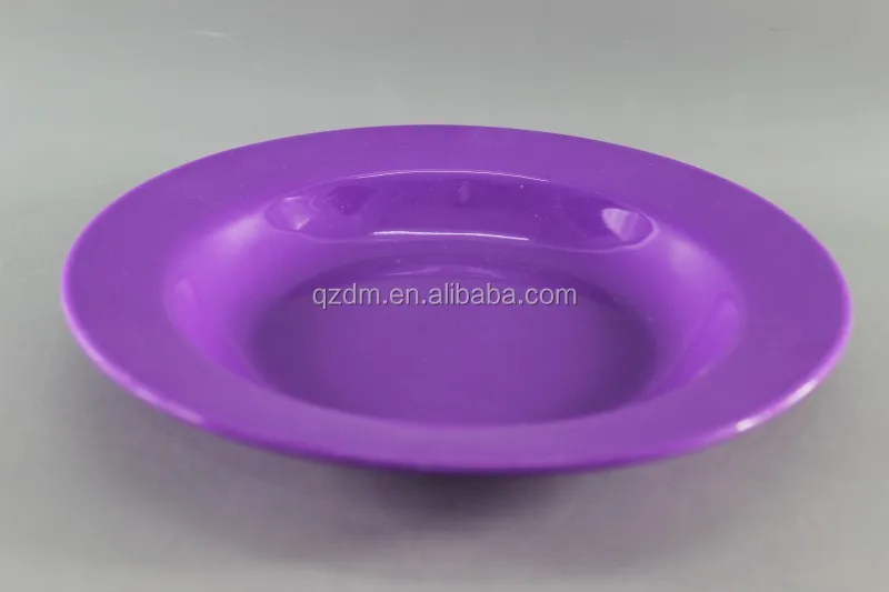 Purple colour Melamine Salad Plate, Suop Plate