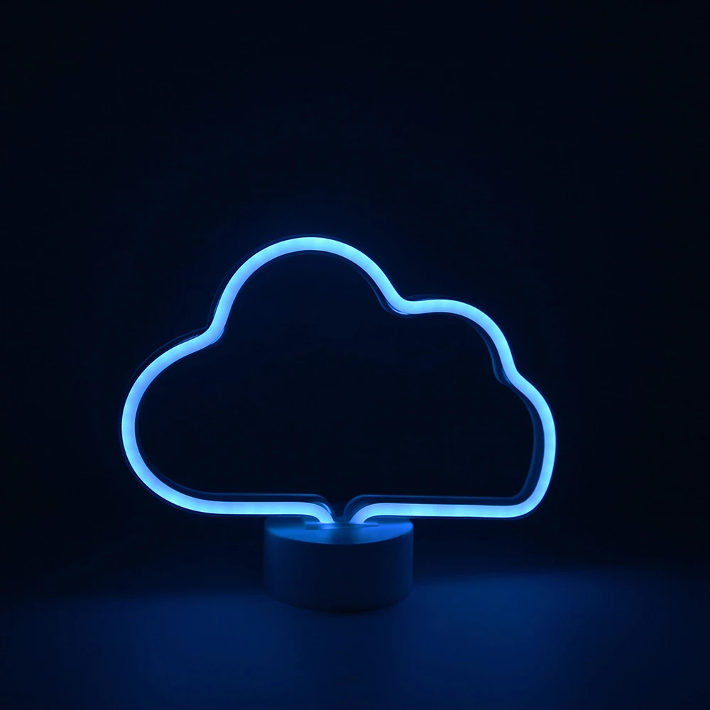 Bedroom Cloud Shape Night Led Neon Desk Lamp Buy Neon Desk Lamp Night Lamp Bedroom Led Neon Lights Product On Alibaba Com