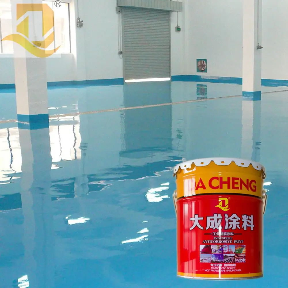 Water Based Resin Garage Concrete Floor Paint Epoxy Coating Acid