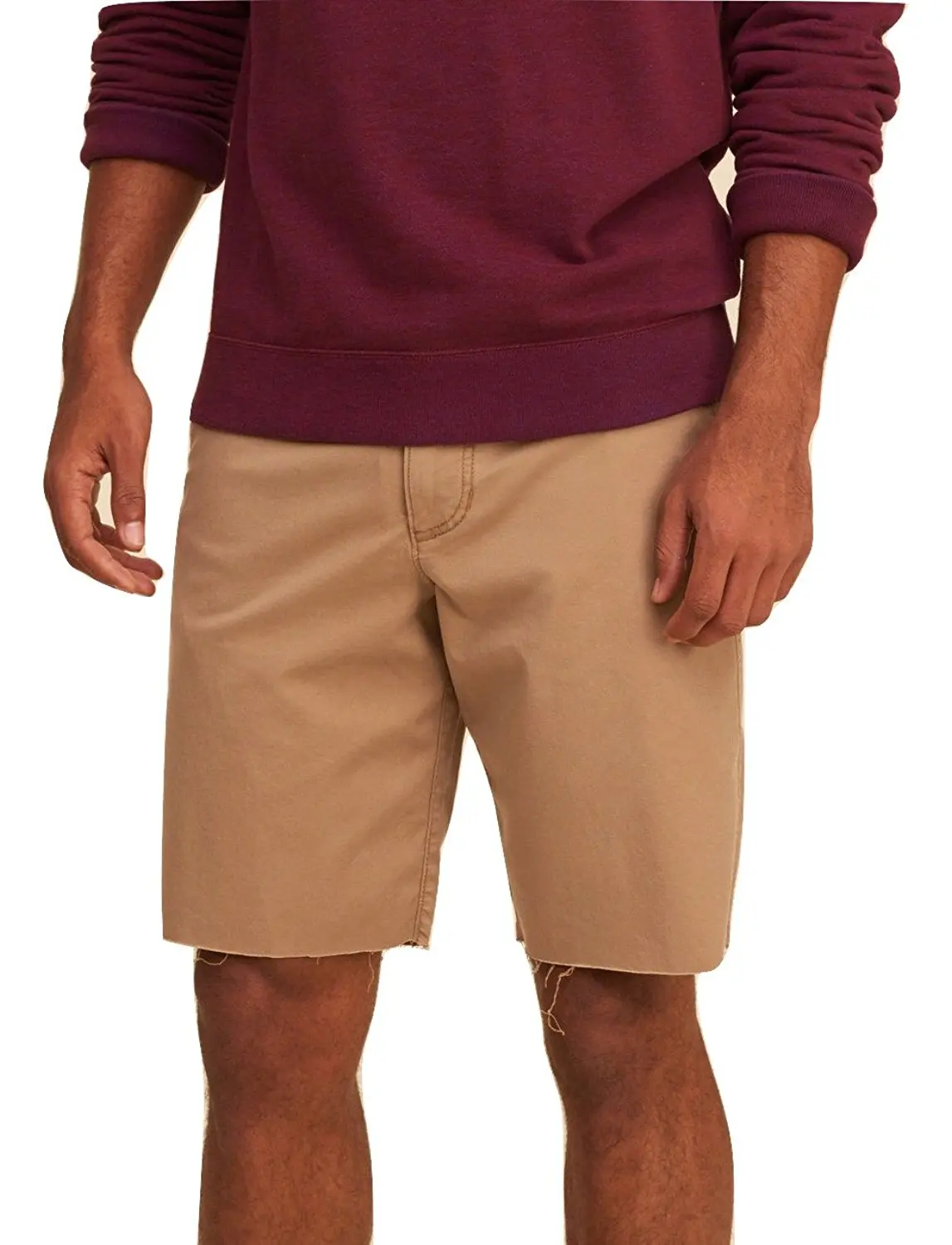 hollister khaki shorts mens