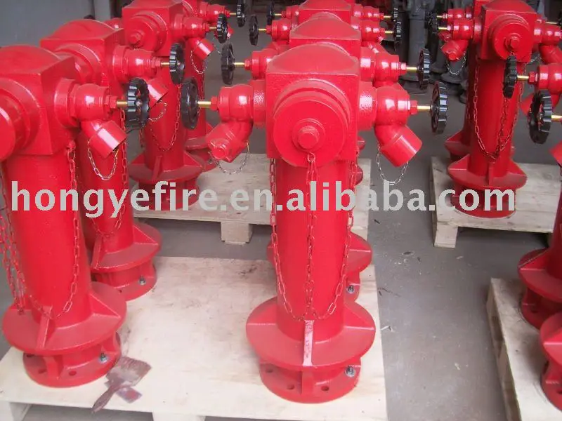 
3 way pillar hydrant 