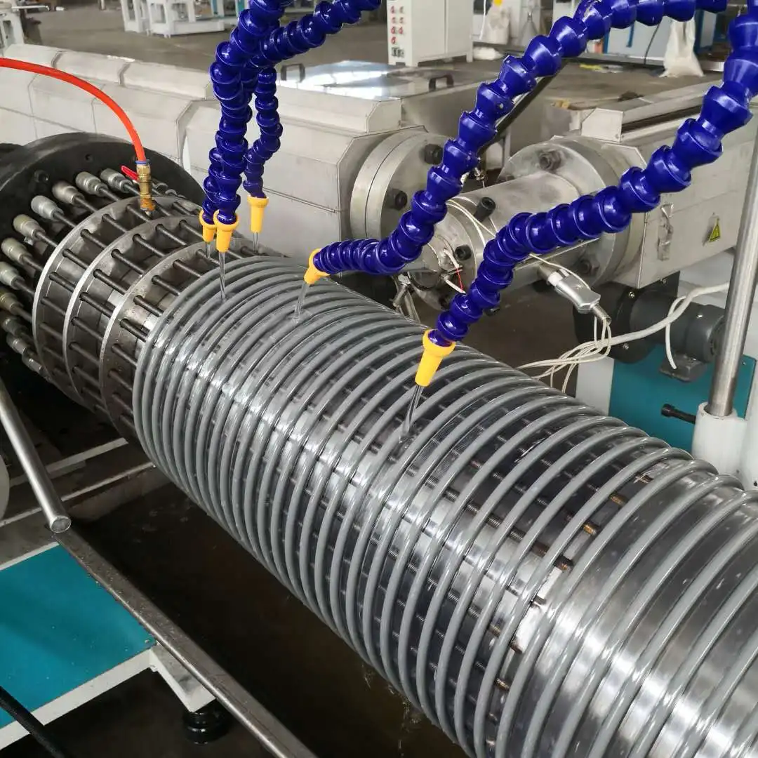 Pvc Suction(spiral) Hose Extrusion Line Plastic Hose Machine Buy Pvc
