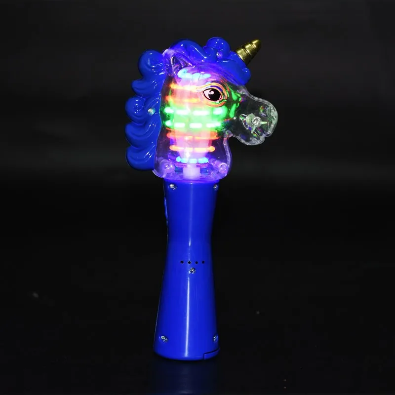 Plastic Led Super Magic Unicorn Wand,Light Up Orbiter Spinning Wand