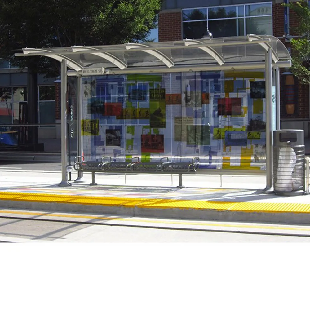 product-City advertising no Inflatable and metal material bus stop dimensions-YEROO-img