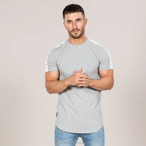 95% Cotton 5% Elastane Comfort Muscle Fitted Blank Sports T-shirt Mens Fitness Clothing 95% Cotton 5% Elastane Comfort Muscle Fitted Blank Sports T-shirt Mens Fitness Clothing