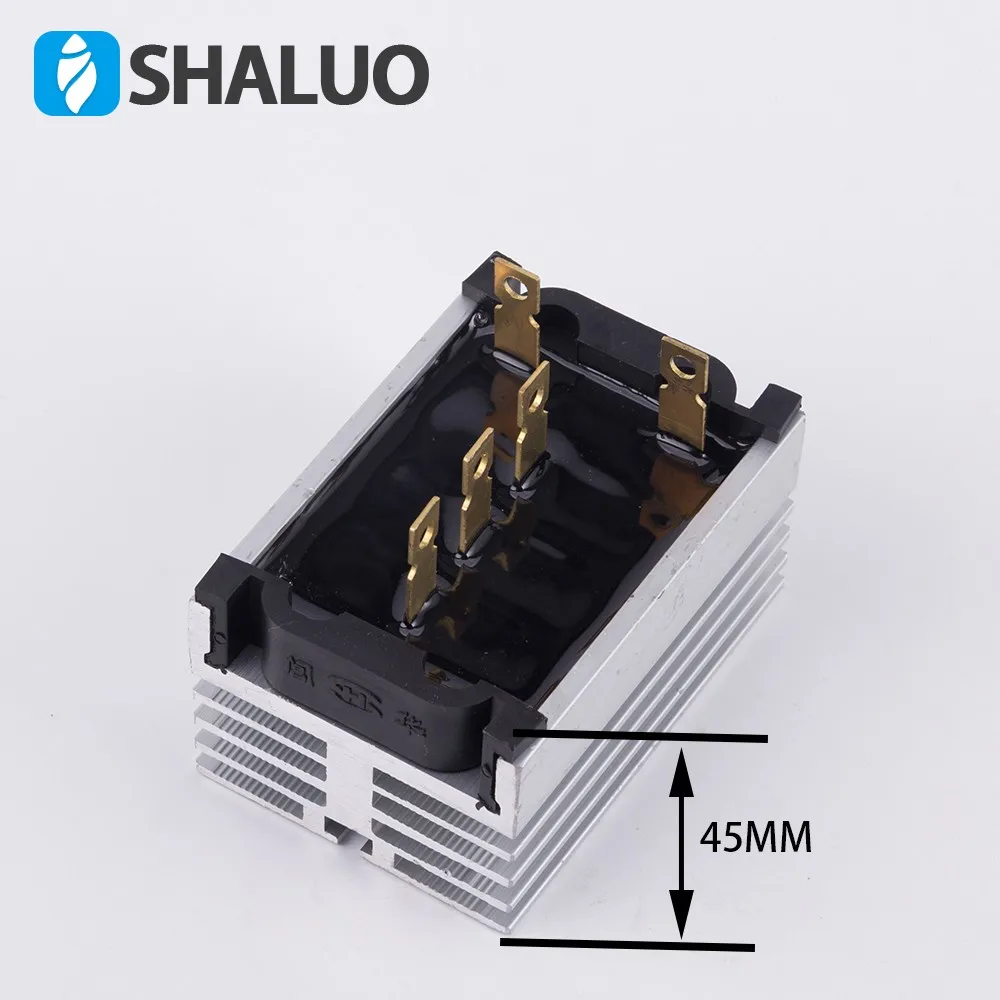 Generator 1000v Aluminum Heatsink Bridge Rectifier Three Phase Half