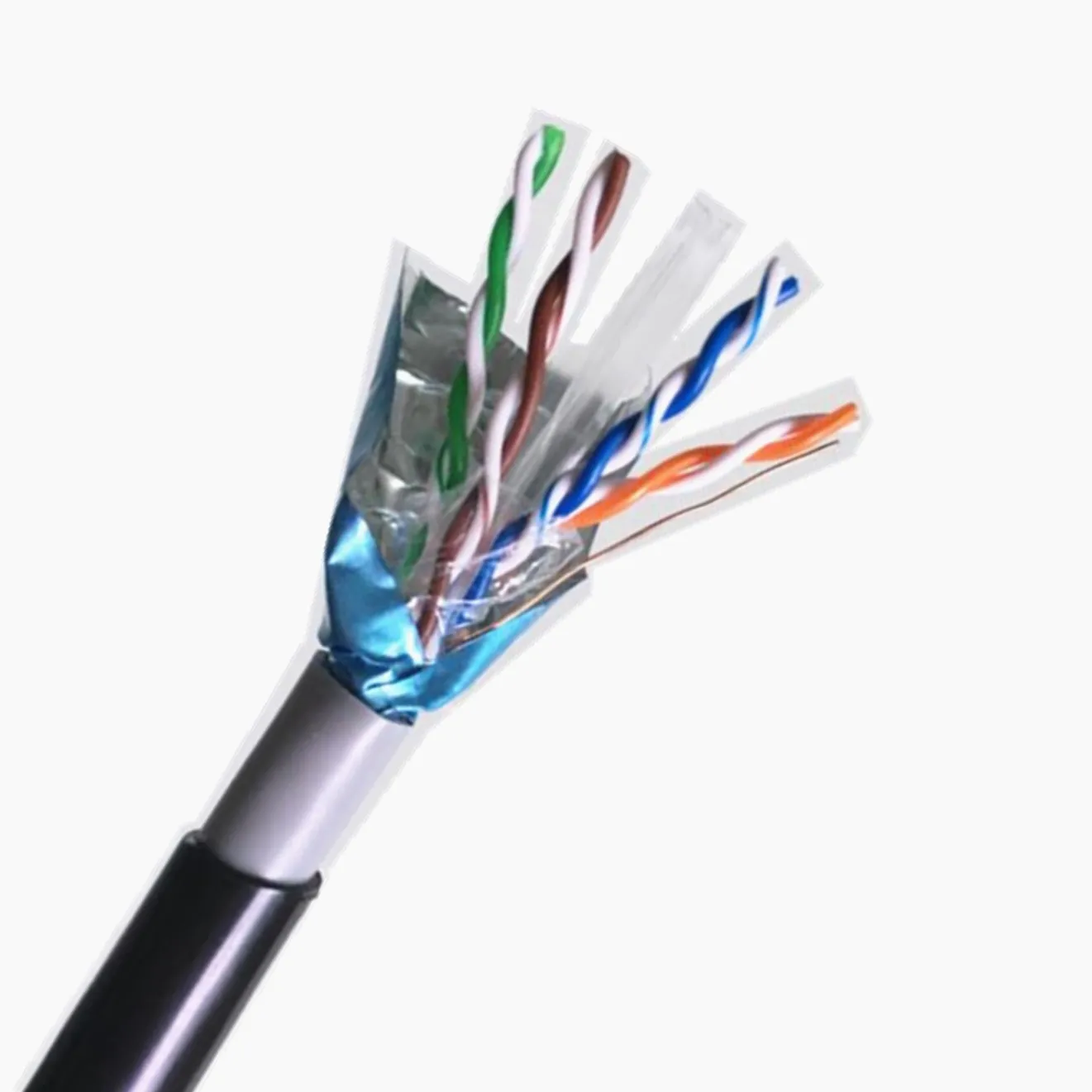 Câble Cuivre UTP CAT6 PNI CU057 – 0,57 Mm 4 Paires – Réseau Internet – Neuf