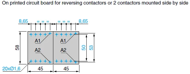 LC2K LP2K 3 Pole 4 Pole LC2K0610B7 LC2K0910M7 LP2K0601BD LP2K0901BD AC3 6A 9A 12A 16A 220V AC 12V 24V DC Reversing Contactor