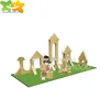 Wooden Intelligent Toy Education Brick Toy Wood Building Blocks