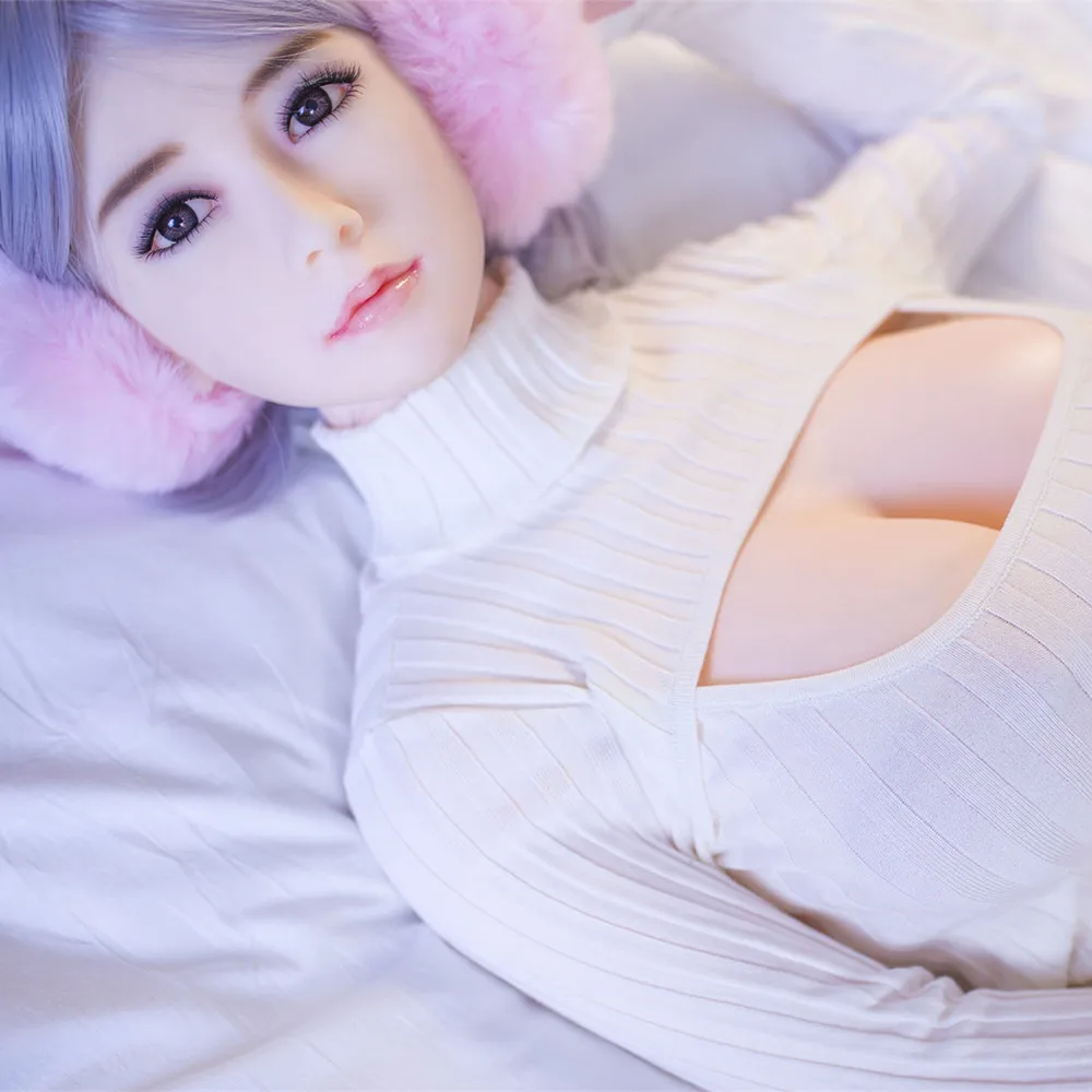 platinum silicone sex doll Eileen Life Size Asian Sex Doll Platinum Silicone Realistic Sex Doll main image 1
