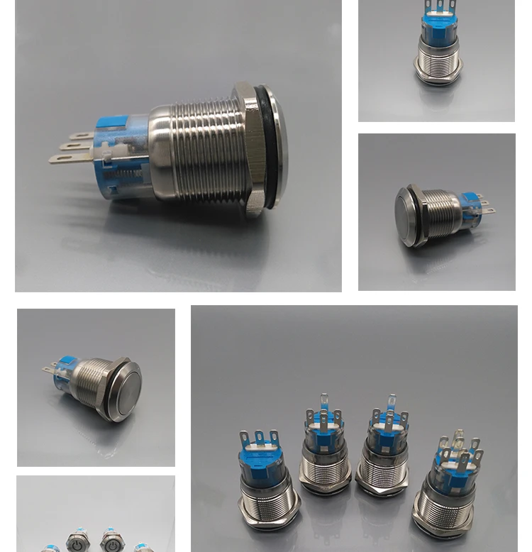 push button switch,momentary push button switch,metal push button switch,19mm push button switch,2 pin push button switch,220 volt push button switch,push switch with led,19mm momentary push button switch,19mm led push button switch