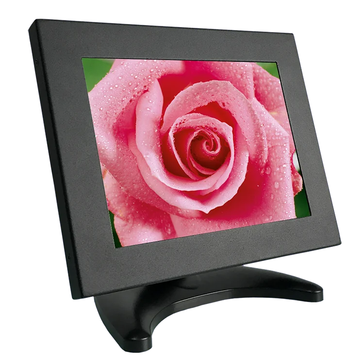 Cheap 8 Inch LED Monitor - Mini Color TV with Metal Casing