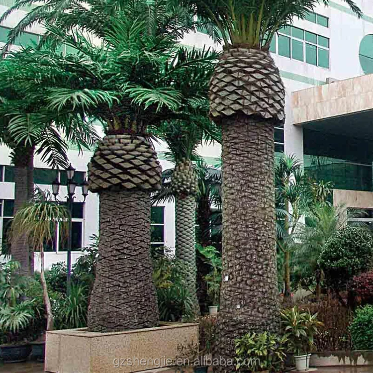 Artificial 3m Environmental Outdoor Plastic Leaves Dubai Date Plastic