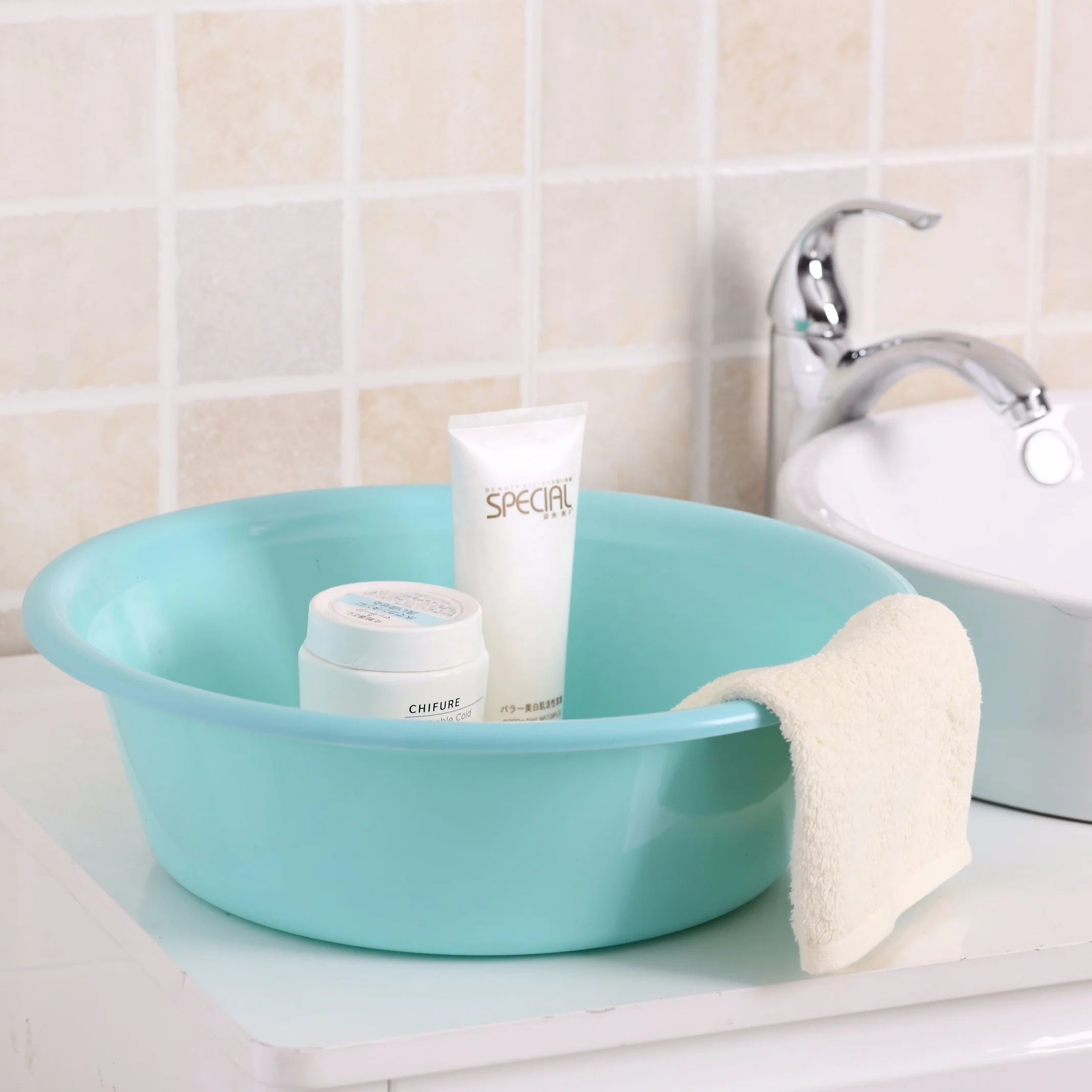 Customized Color Environmentalfriendly Pp Material Plastic Round