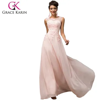 Light Pink Chiffon Dress
