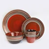 16/20/47 pcs dinner set 2017 fresh design stoneware dinner set Complete set porcelain dinnerware