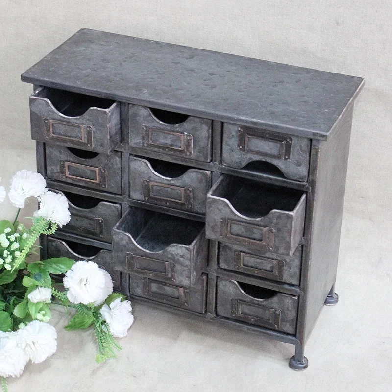 Vintage Mini Multi Drawer Metal Cabinet Buy Multi Drawer Metal