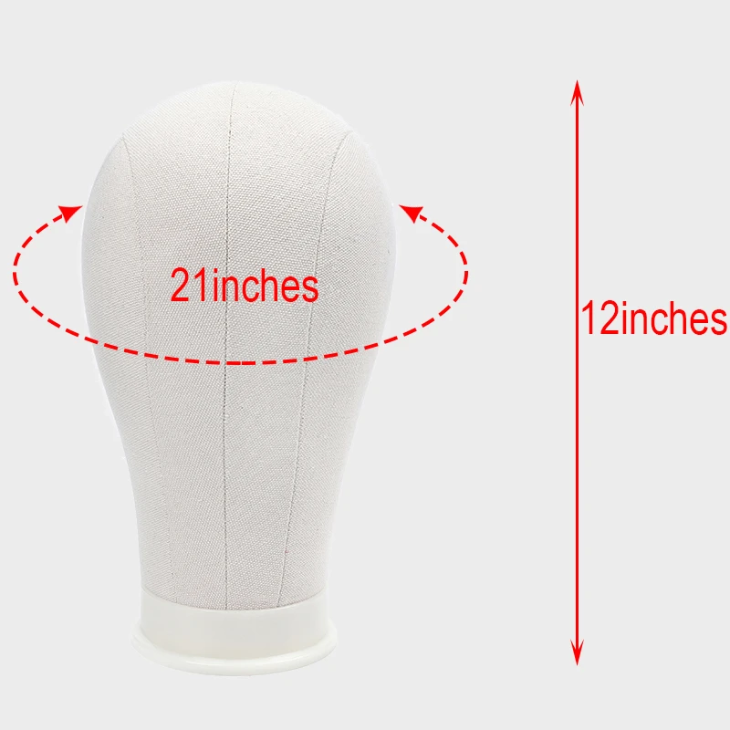 21'' Cheap Clear Adjustable Female Mannequin Head Canvas Block Head Mannequin Buy Cheap Hair