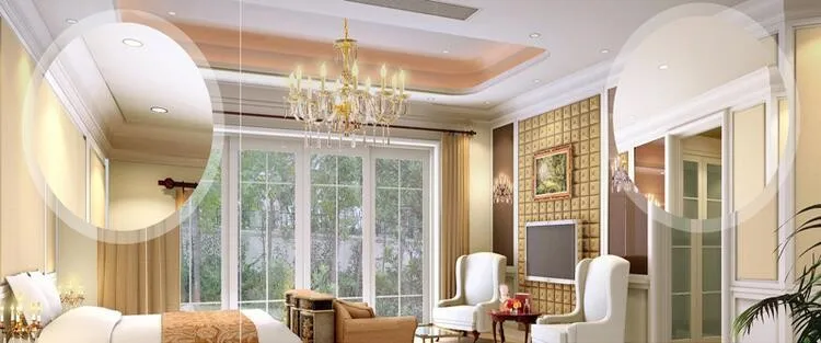 Decorative White Primed Wood Crown Mouldings