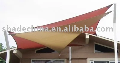Triangle Hdpe Fabric Sun Shade Sail For Balcony Triangle Hdpe Fabric Sun Shade Sail For Balcony