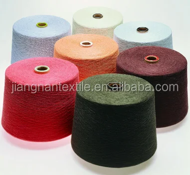 Polyester spun yarn/polyester twisted yarn made from polyester staple fiber for knitting carpet/socks10s-30s