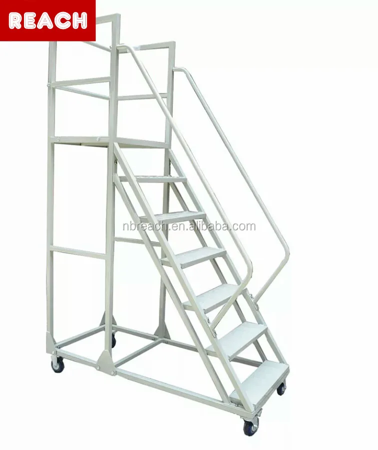 Industrial Use Iron Step Ladder With Wheels Buy Step Ladder,Platform