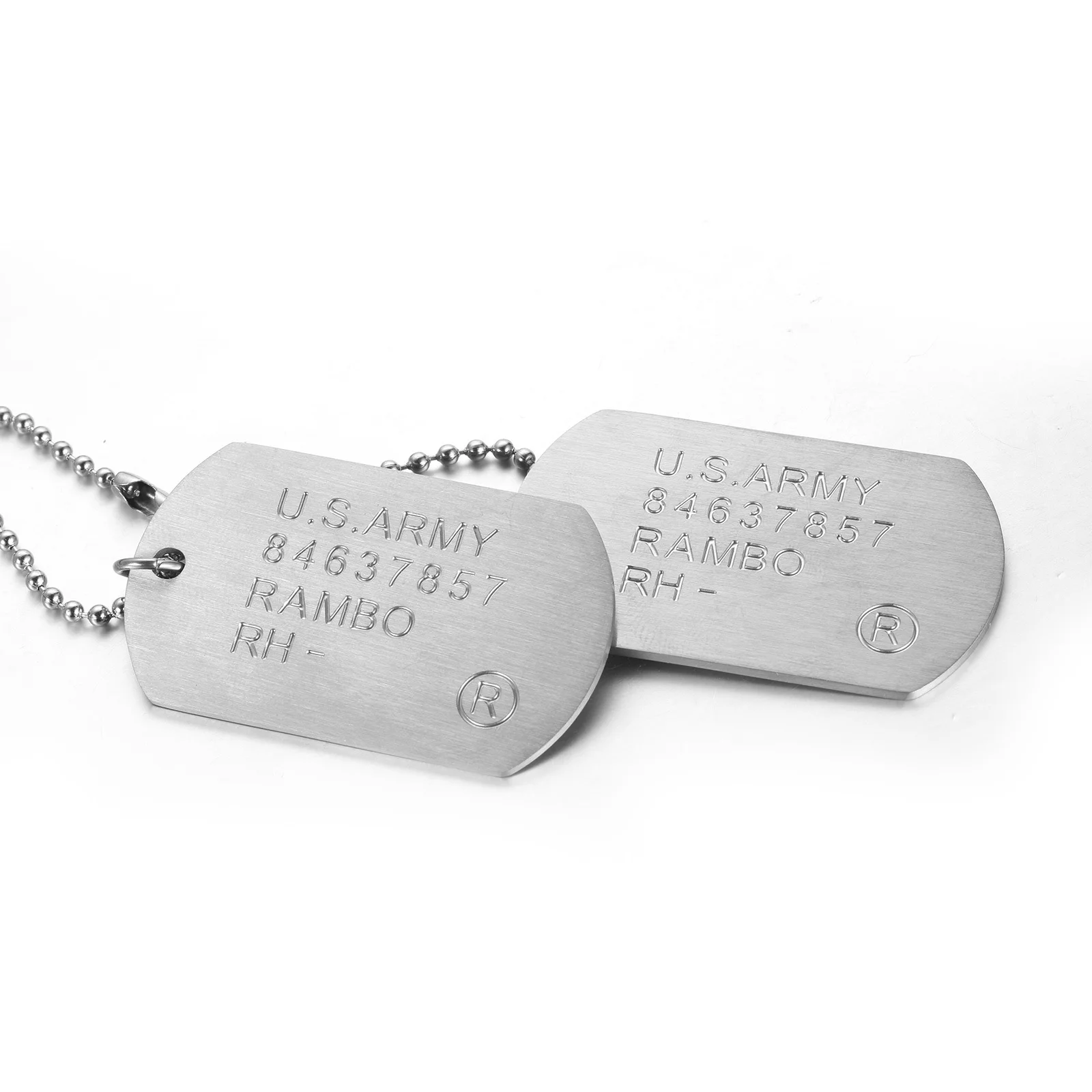 military id necklace