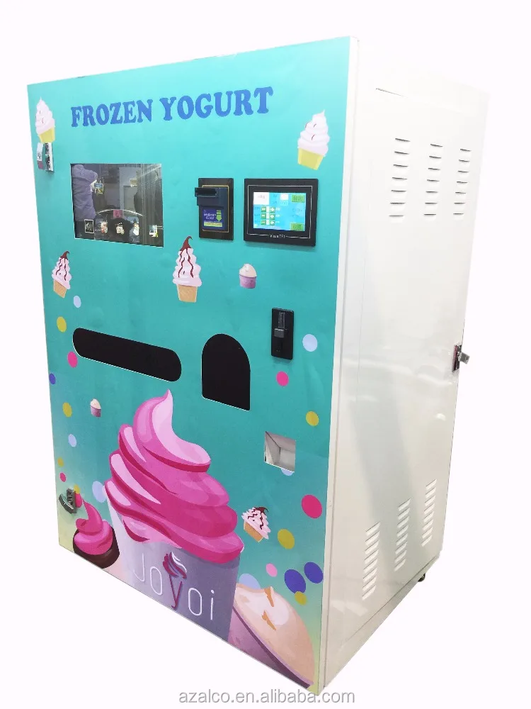 frozen yogurt dispenser machine