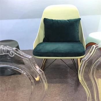 legless chair with rocking chair leg for bed room