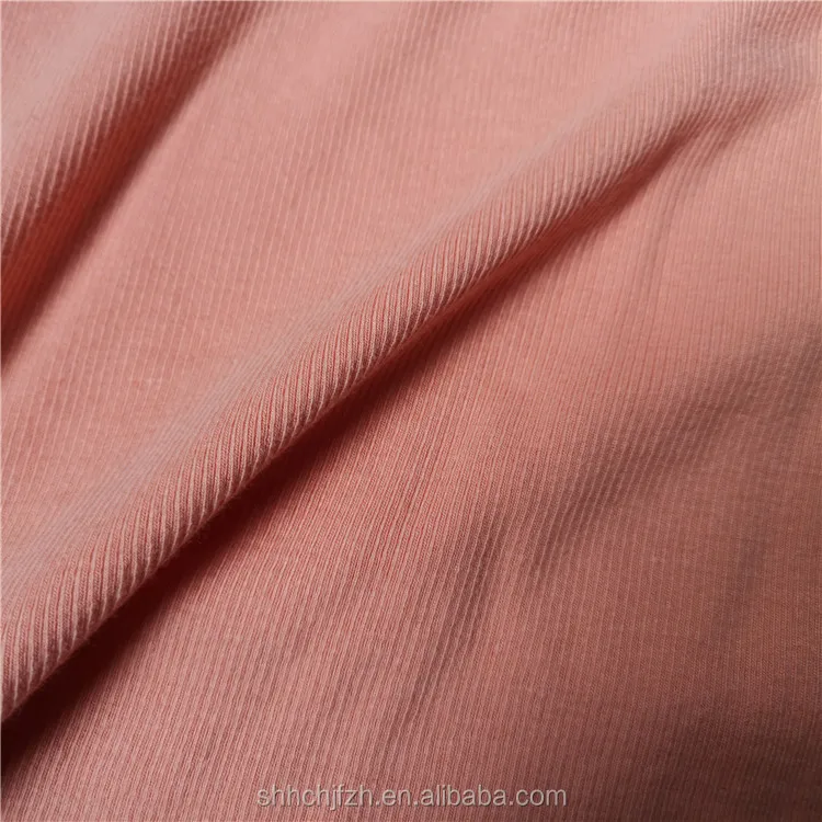 cotton elastane ribbing