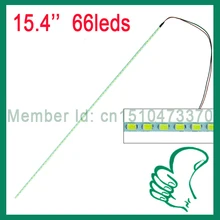 LED Backlight Lamps For update LCD Monitor 15.4 inch 3014 LED strip for LCD 336*2mm with 66leds 2pcs/lot