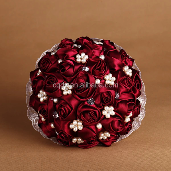 Passionate Red Rose Flower Bouquet Wedding Flower Balls Buy Red Rose Balls For Weddings Flower Bouquet Bridal Bouquet Product On Alibaba Com