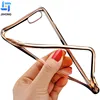 Clear Case For iPhone 5 5S SE 6 6S 7 8 Plus Luxury Plating TPU Silicone Soft Phone Cases Cover For iPhone 8 Case