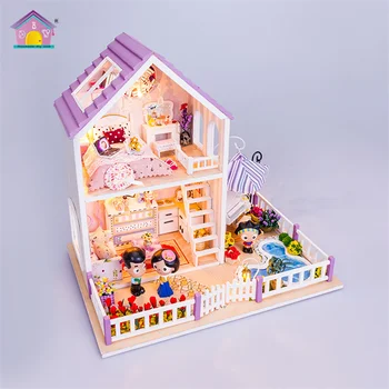 mini casas de juguete