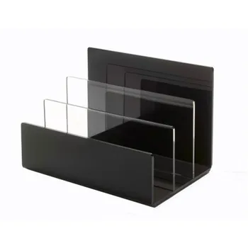 Acrylic Desktop Folder Palette Organizer Office File Rack Desk