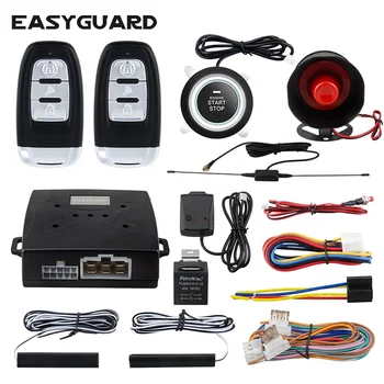 Shock Warning Pke Keyless Entry Car Alarm Security System ...