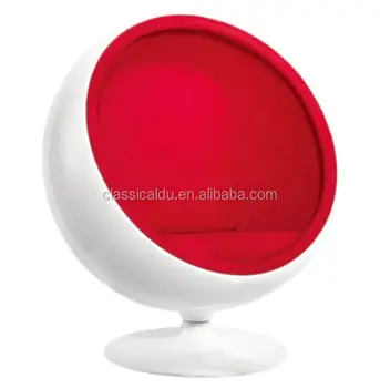 White Fiberglass Shell Hanging Ball Chair Fabric Round Chair Round Lounge Chair White Fiberglass Shell Hanging Ball Chair Fabric Round Chair Round Lounge Chair