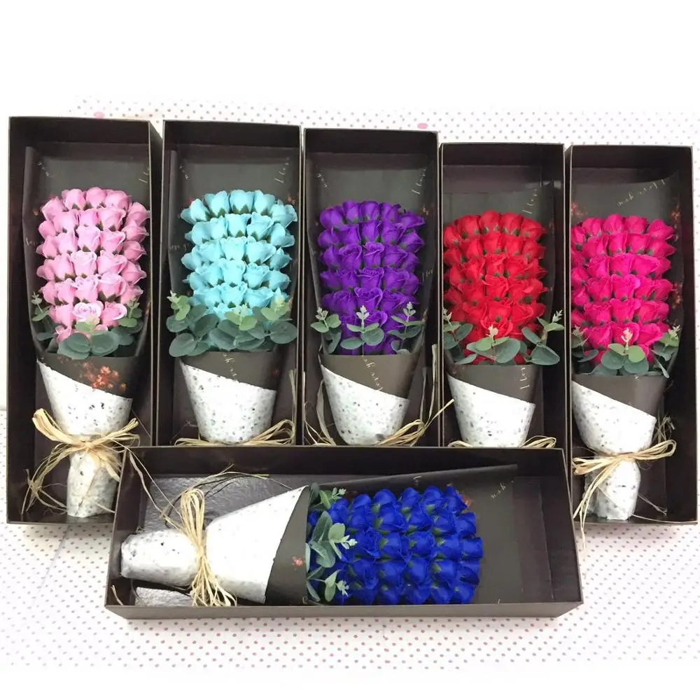 Free Shipping! BLOSMON 13.7" Large Wedding Flower Ball For Table Centerpiece 10 Pcs Of Artificial Red And White Rose Flores Arrangement Bouquet For Dining Birthday Party Home Decor