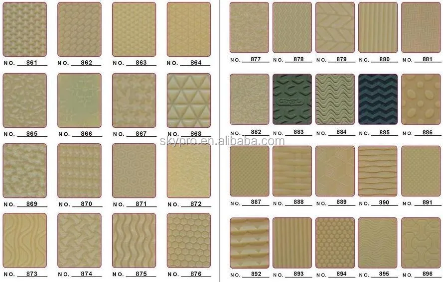 High Density Resistanceabrasion Pvc Rubber Soling Sheet Outsole