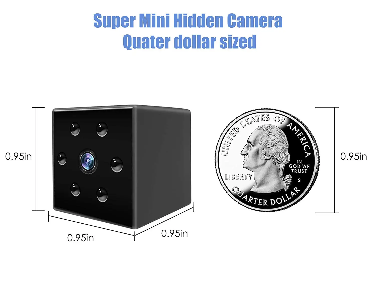 Smallest Finger Manual HD 1080P Magnetic Mini PIR Camera