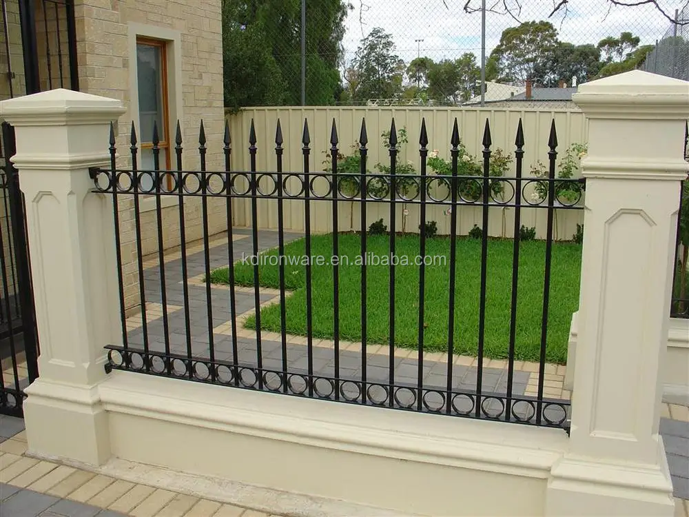 Popular Garden Decorative Forged Iron Fencing,Wrought Iron Popular Garden Decorative Forged Iron Fencing,Wrought Iron