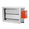ventilation duct manual non-return rectangular volume control air damper