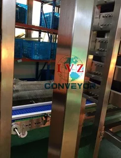 Spiral Conveyor Cooling Conveyor Vertical Elevator For Hot Break Foods ...